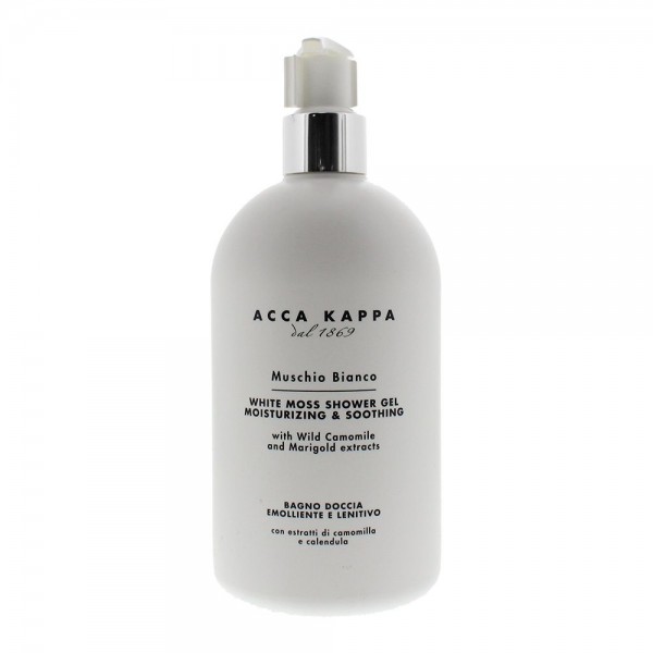 Acca Kappa White Moss Bath Foam & Showel Gel 500ml